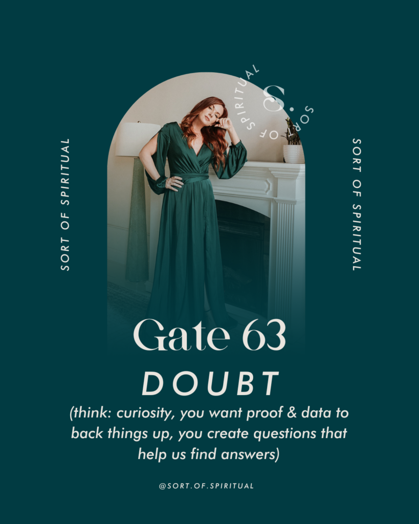 Gate 63: Doubt
